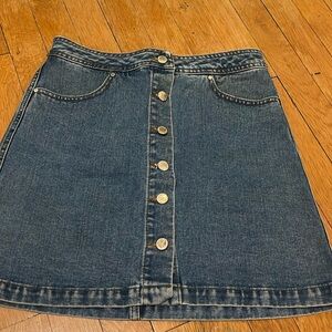 Jean skirt